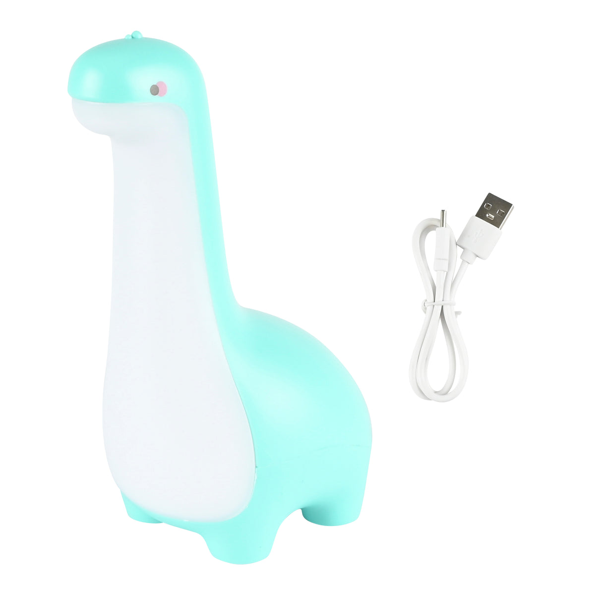 Lampe de nuit dinosaure dimmable rechargeable bleu