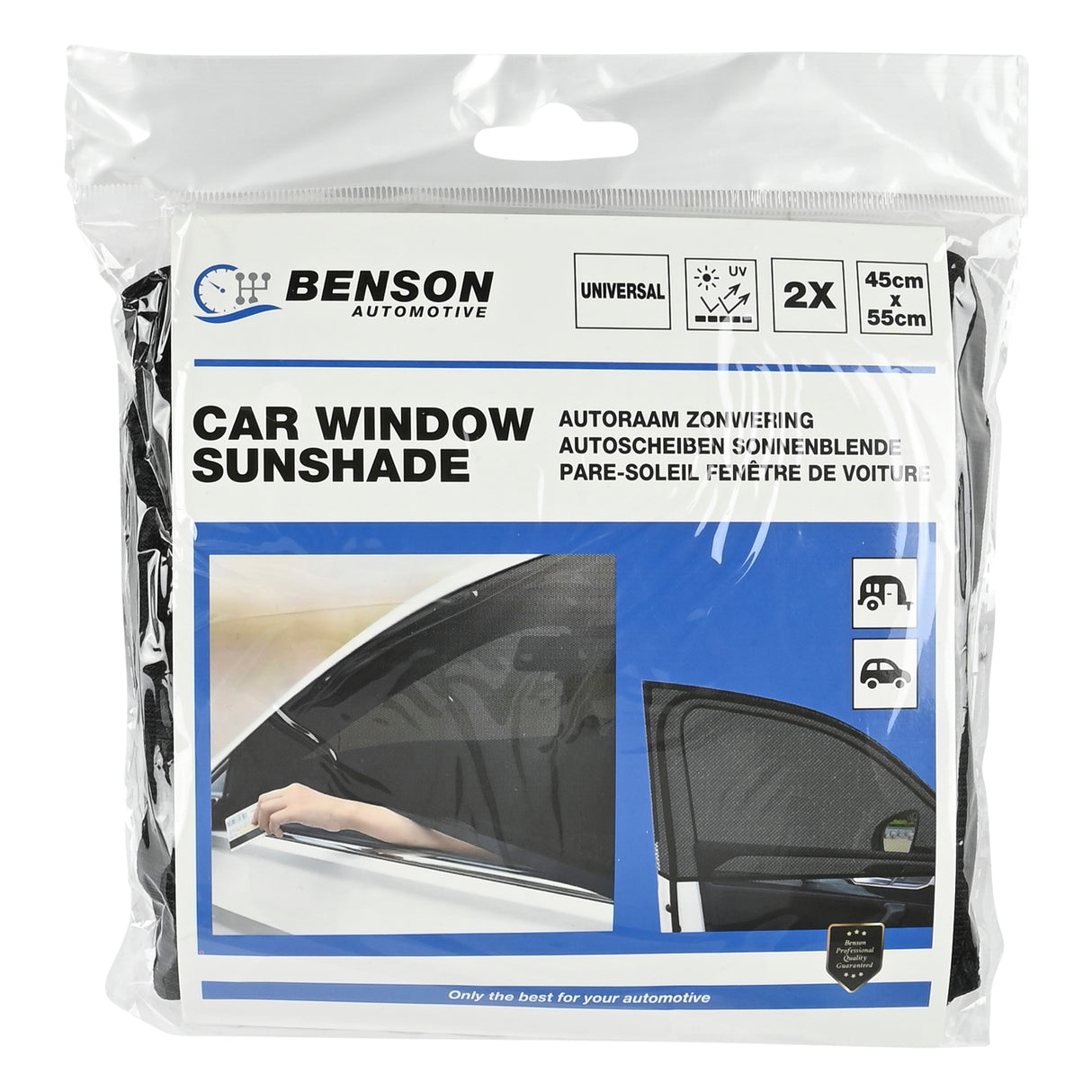 Autoraam zonwering 2 dlg