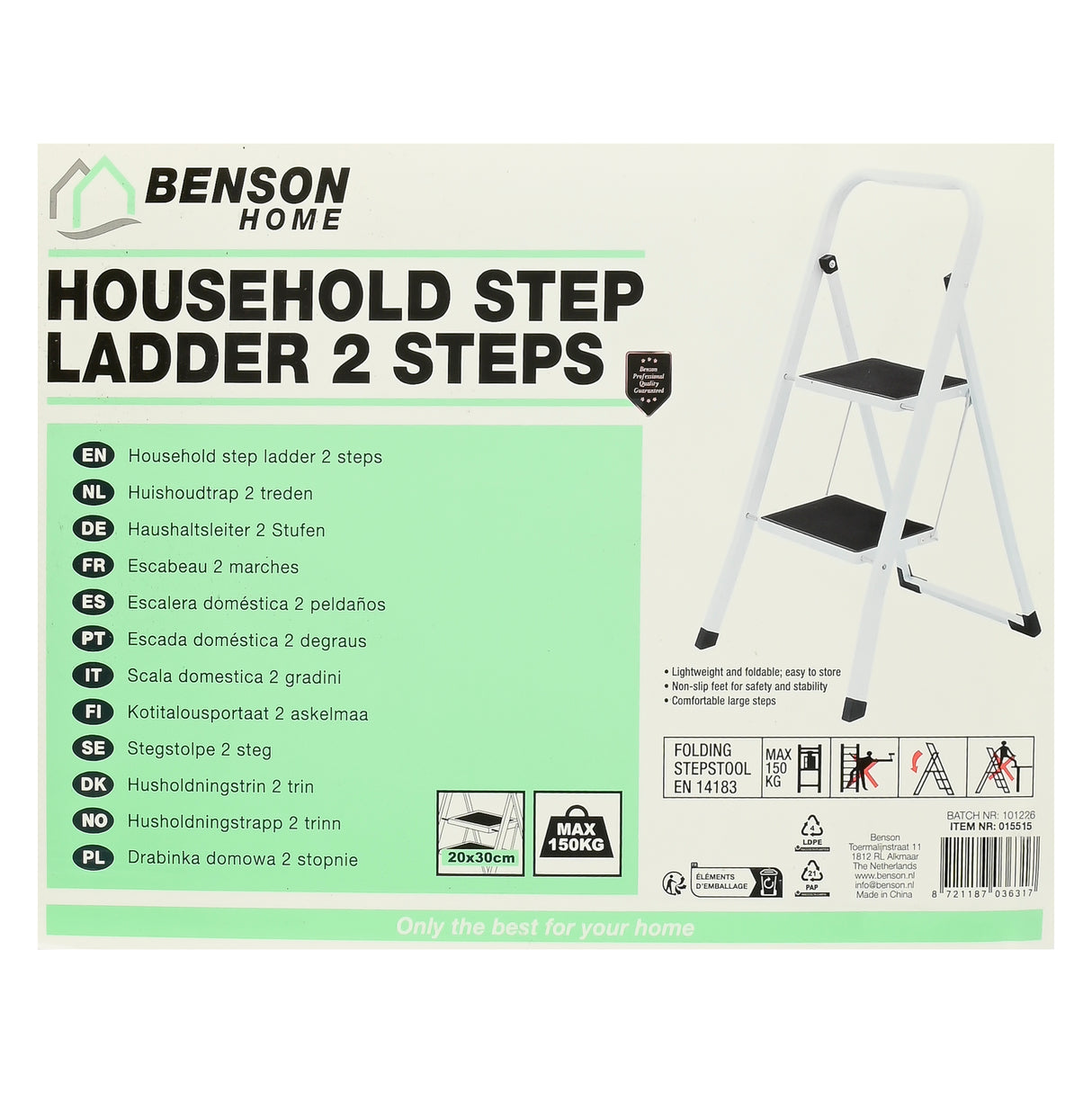 Haushaltstreppe 2 Stufen Aktionsmodell