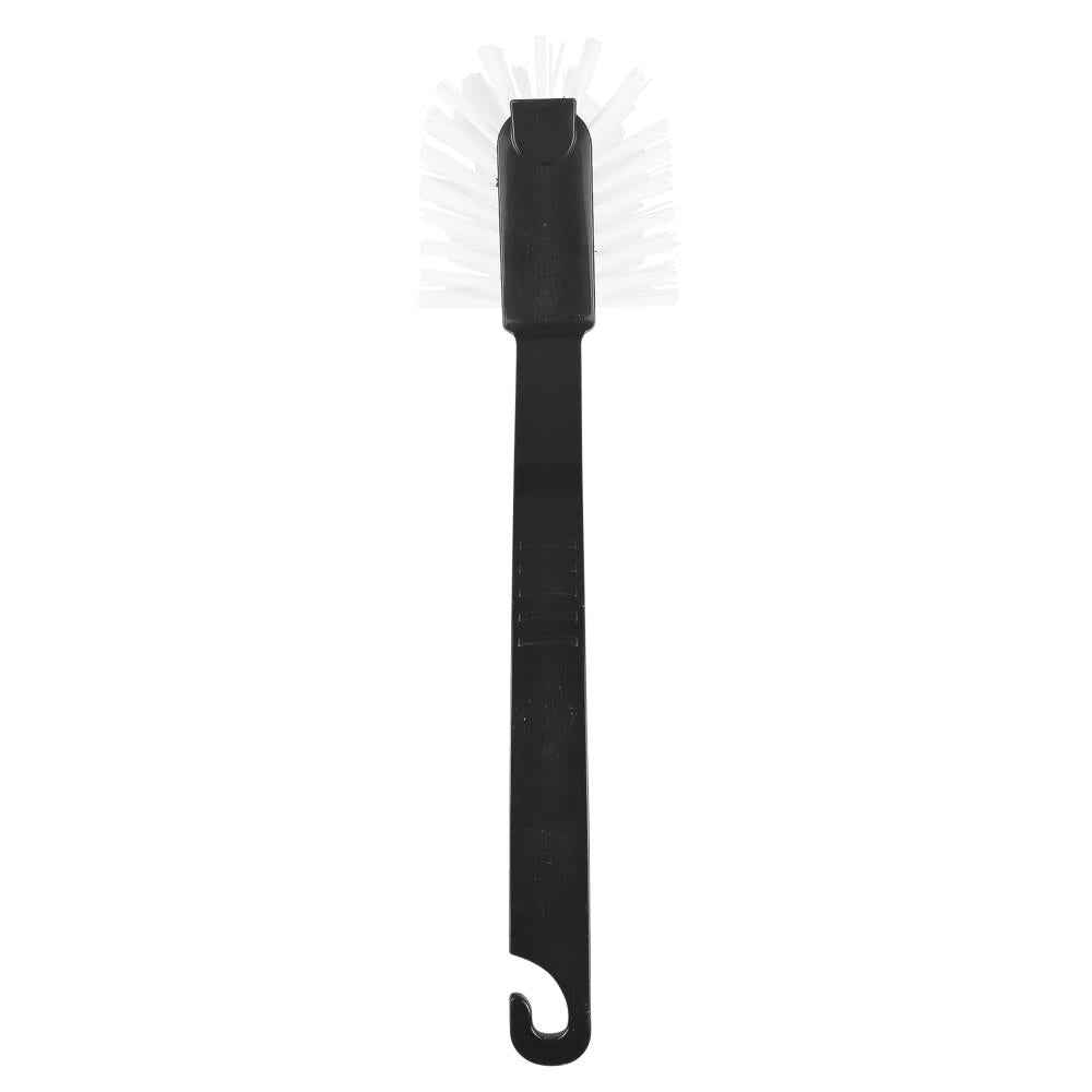 Dishwashing brush plastic oval black