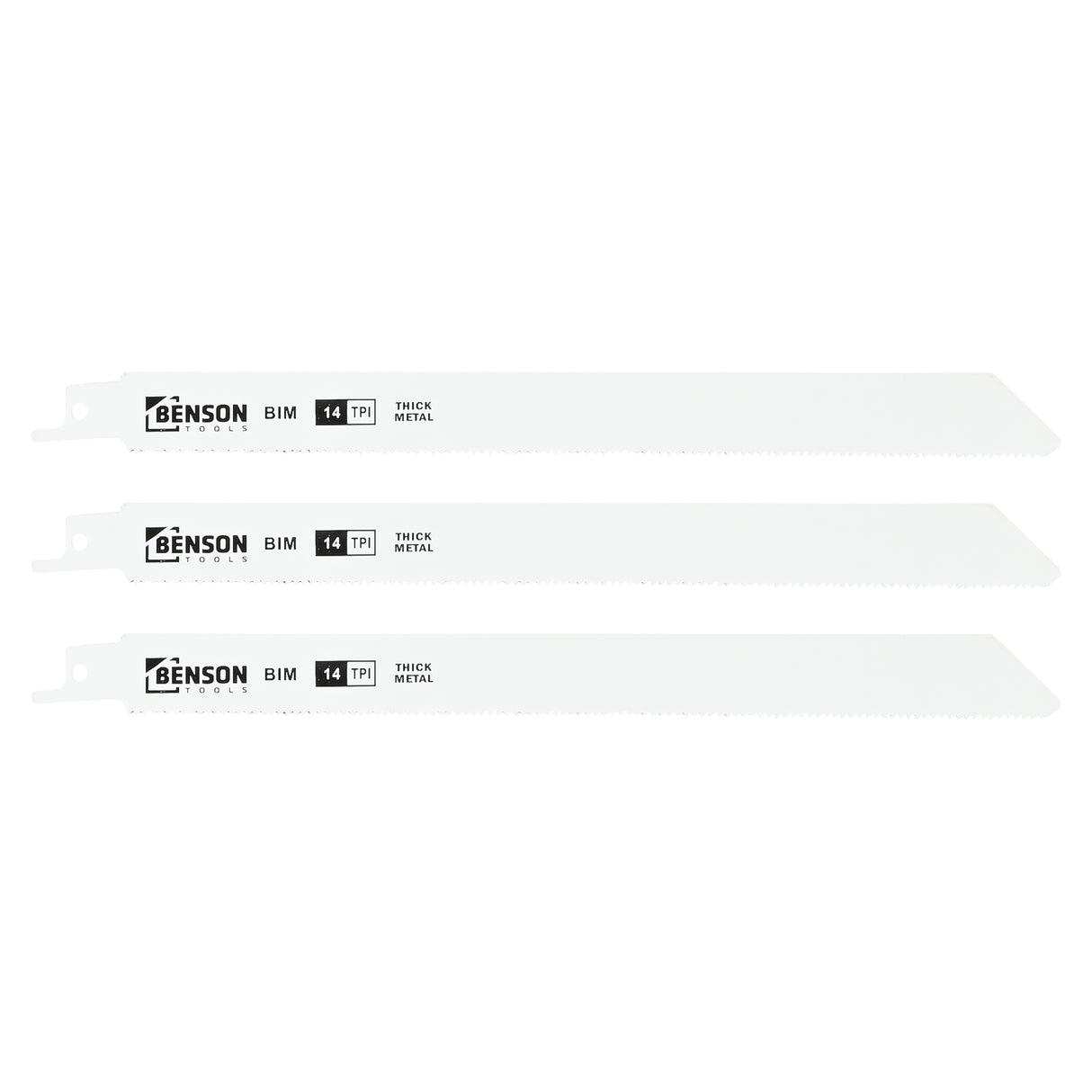 Reciprozaagbladen 3 dlg metaal (9''-14TPI)