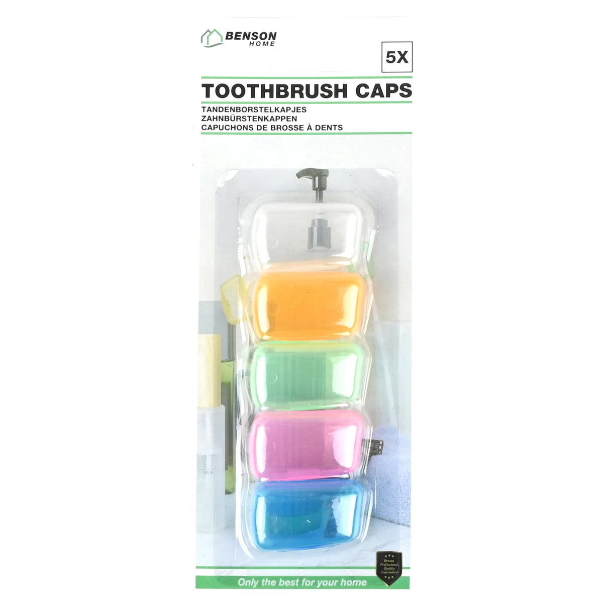 Zahnbürstenkappen 5 Stk