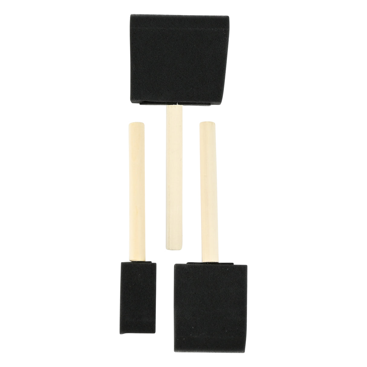 Schaumstoff-Schwammbürsten-Set 3-tlg
