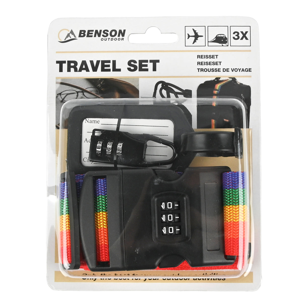 Reiseset 3-tlg