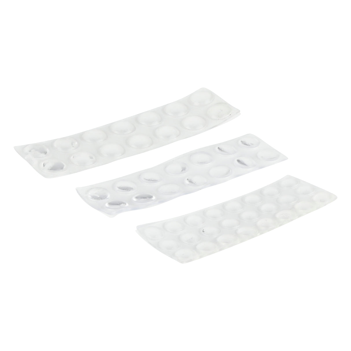 Bump caps set 52 pcs transparent