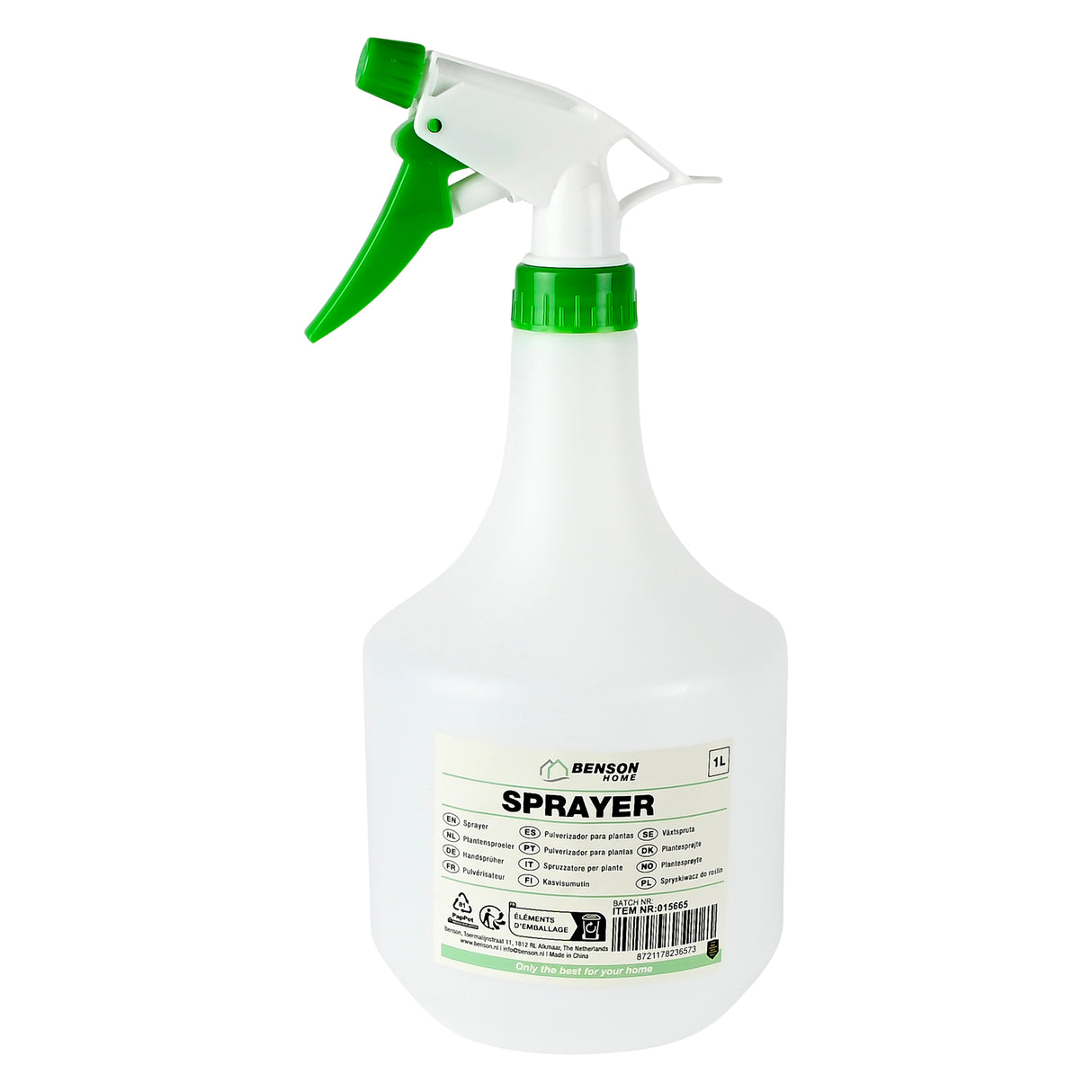 Plant sprayer 1 liter white
