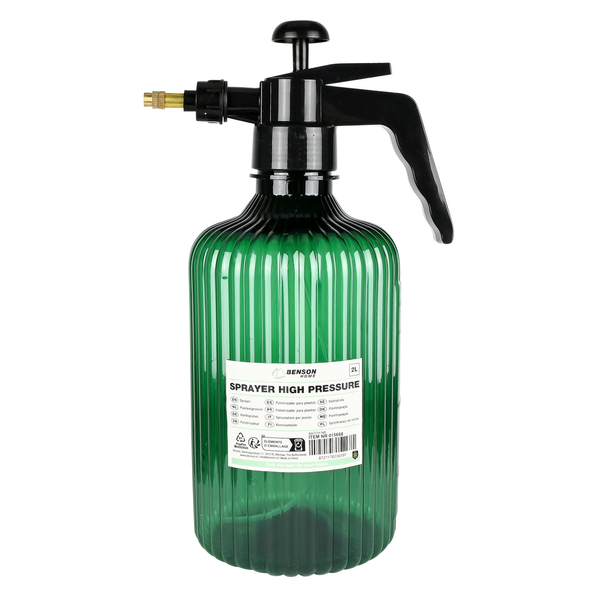 Plant sprayer 2 liter high pressure green design