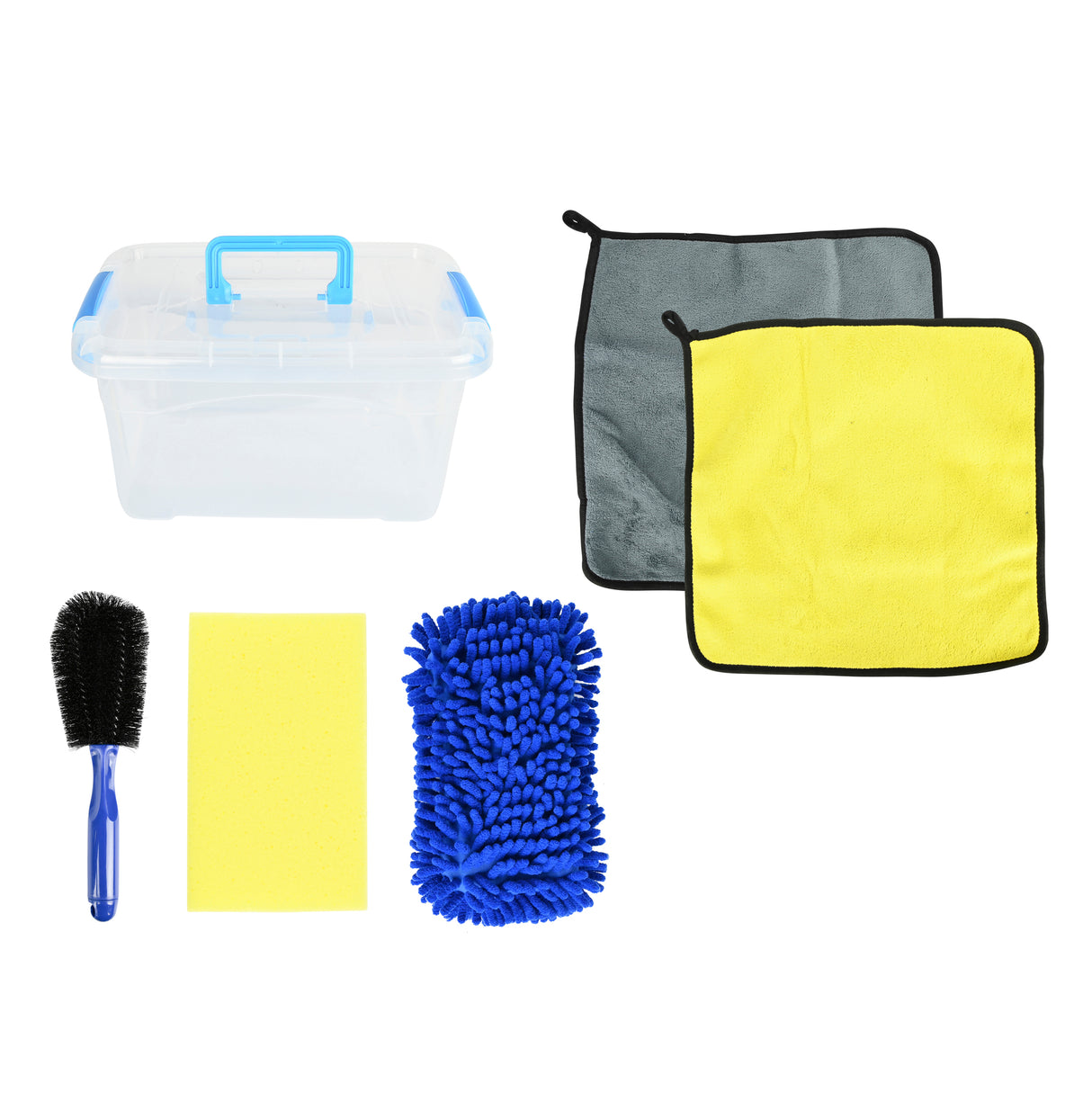 Schoonmaakset auto 6 dlg