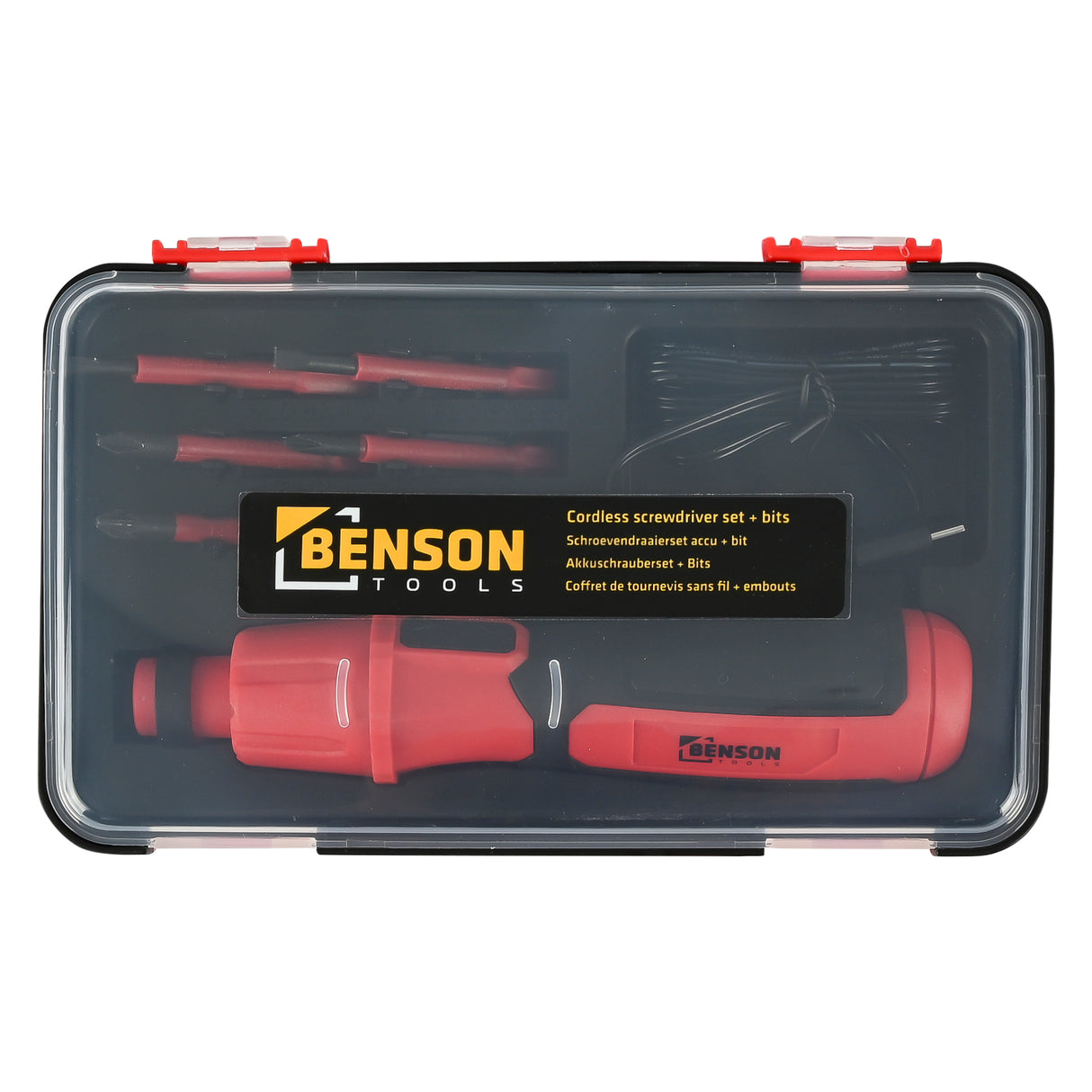 Jeu de tournevis batterie + embout