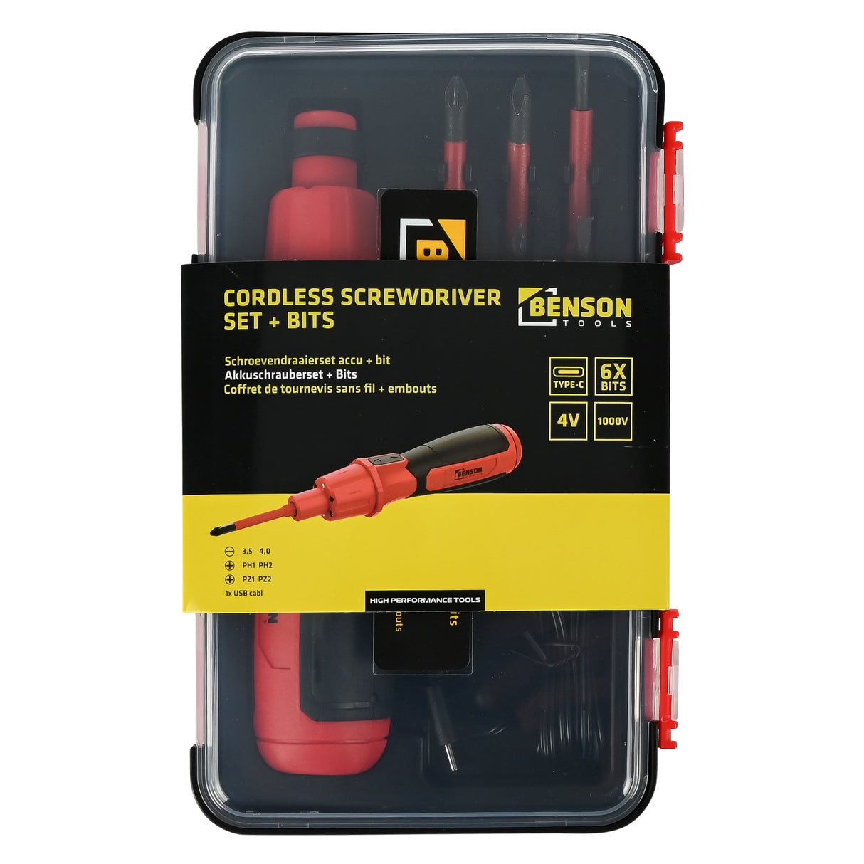 Jeu de tournevis batterie + embout