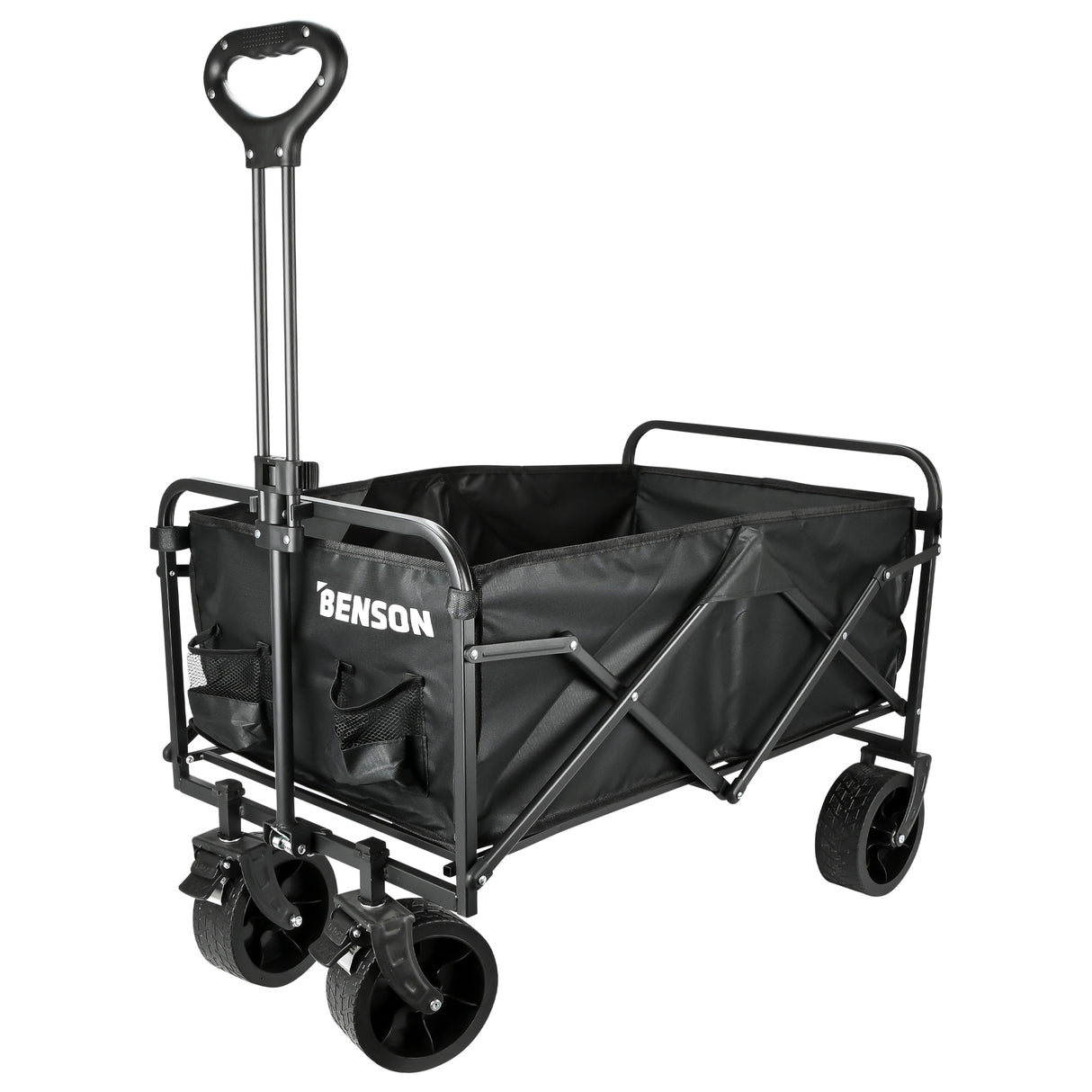 Klappwagen mit breiten Rädern