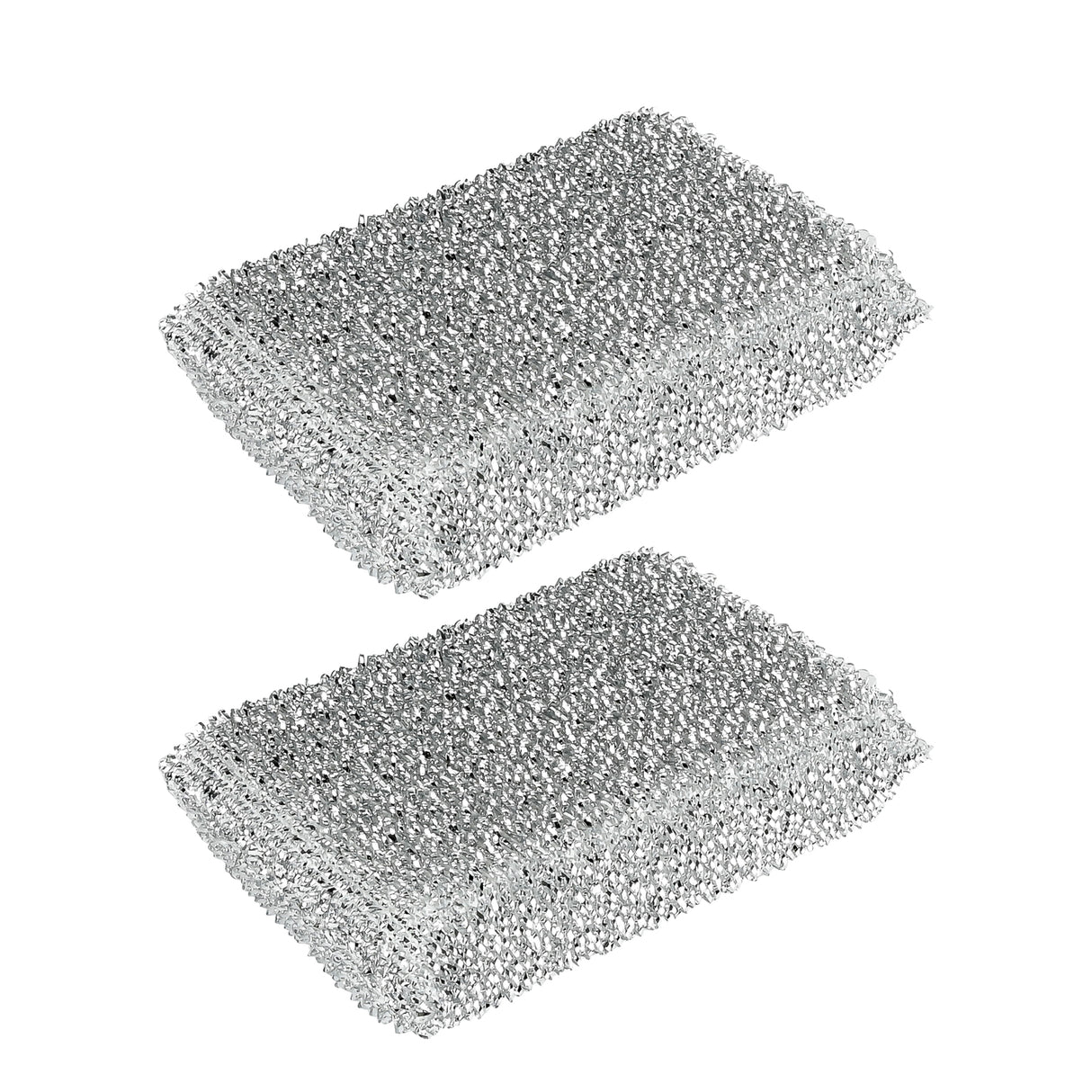 Magic Clean Pan sponge Lurex silver 2 pcs
