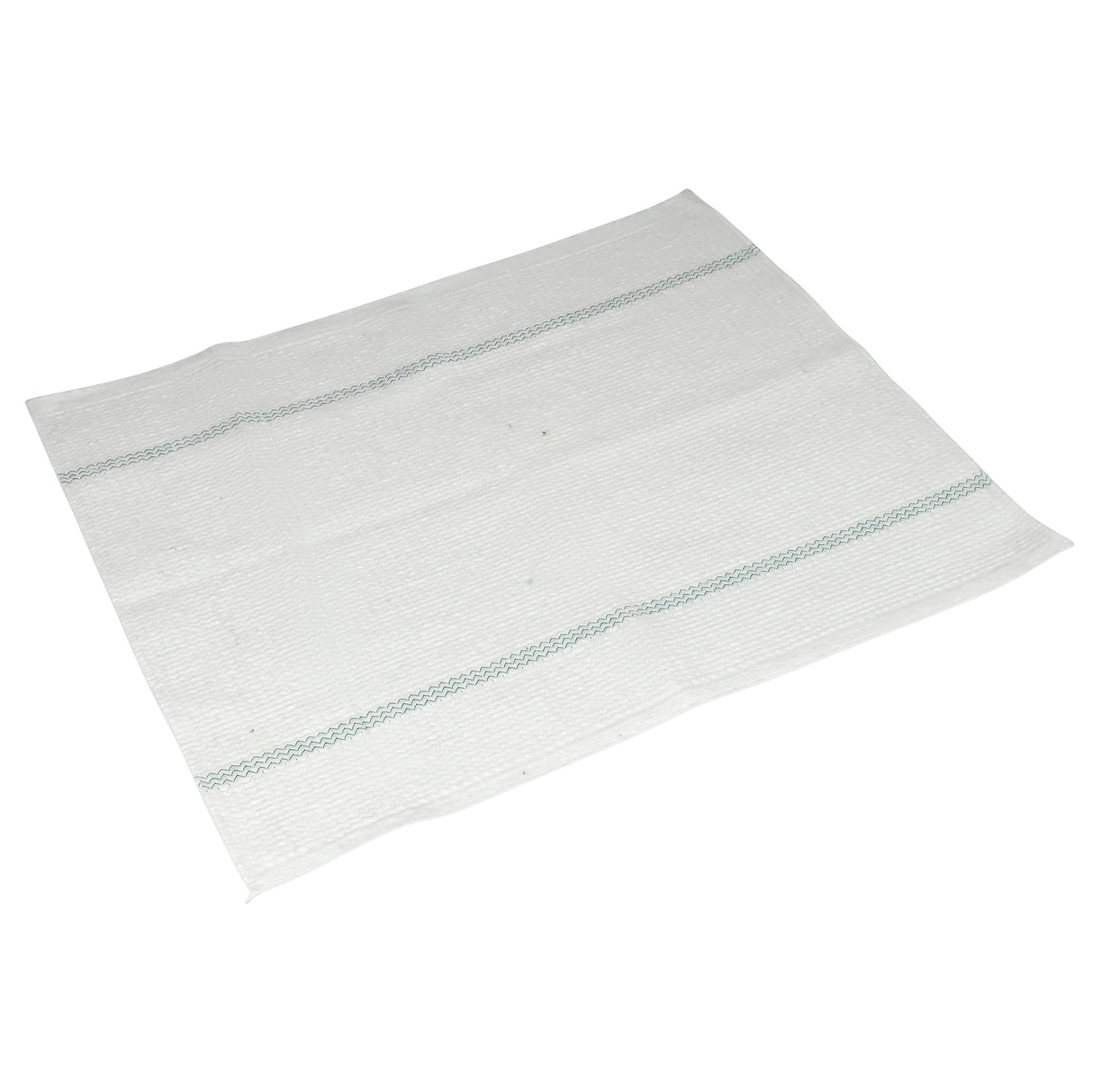 Katoenen vloerdoek wit 50x60 cm