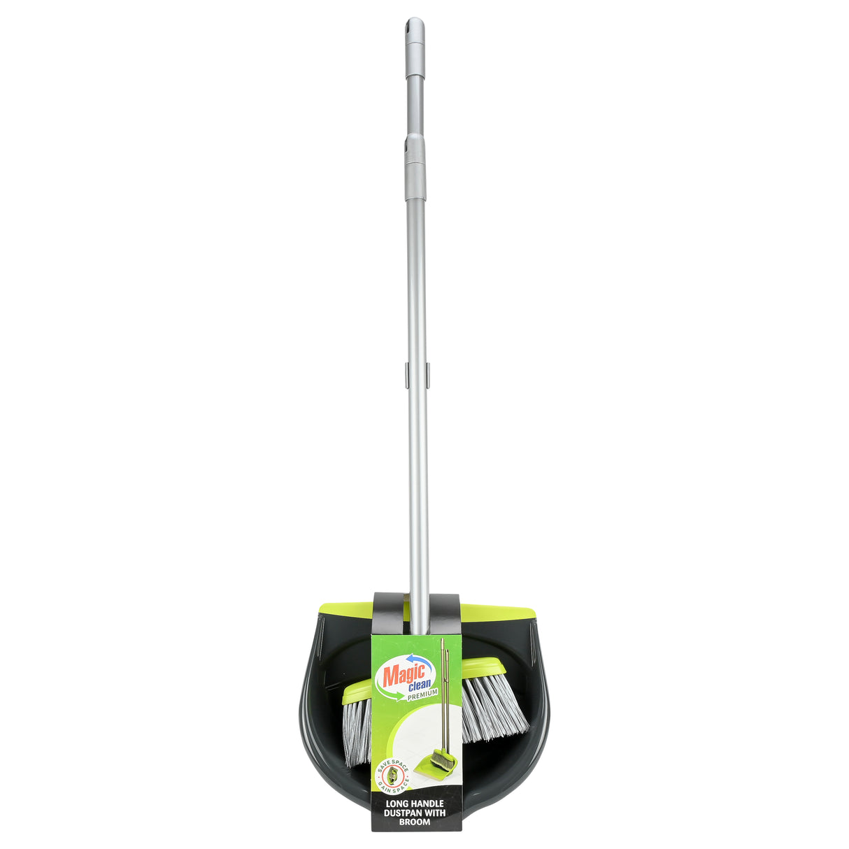 Magic Clean Premium Dustpan and dustpan on handle