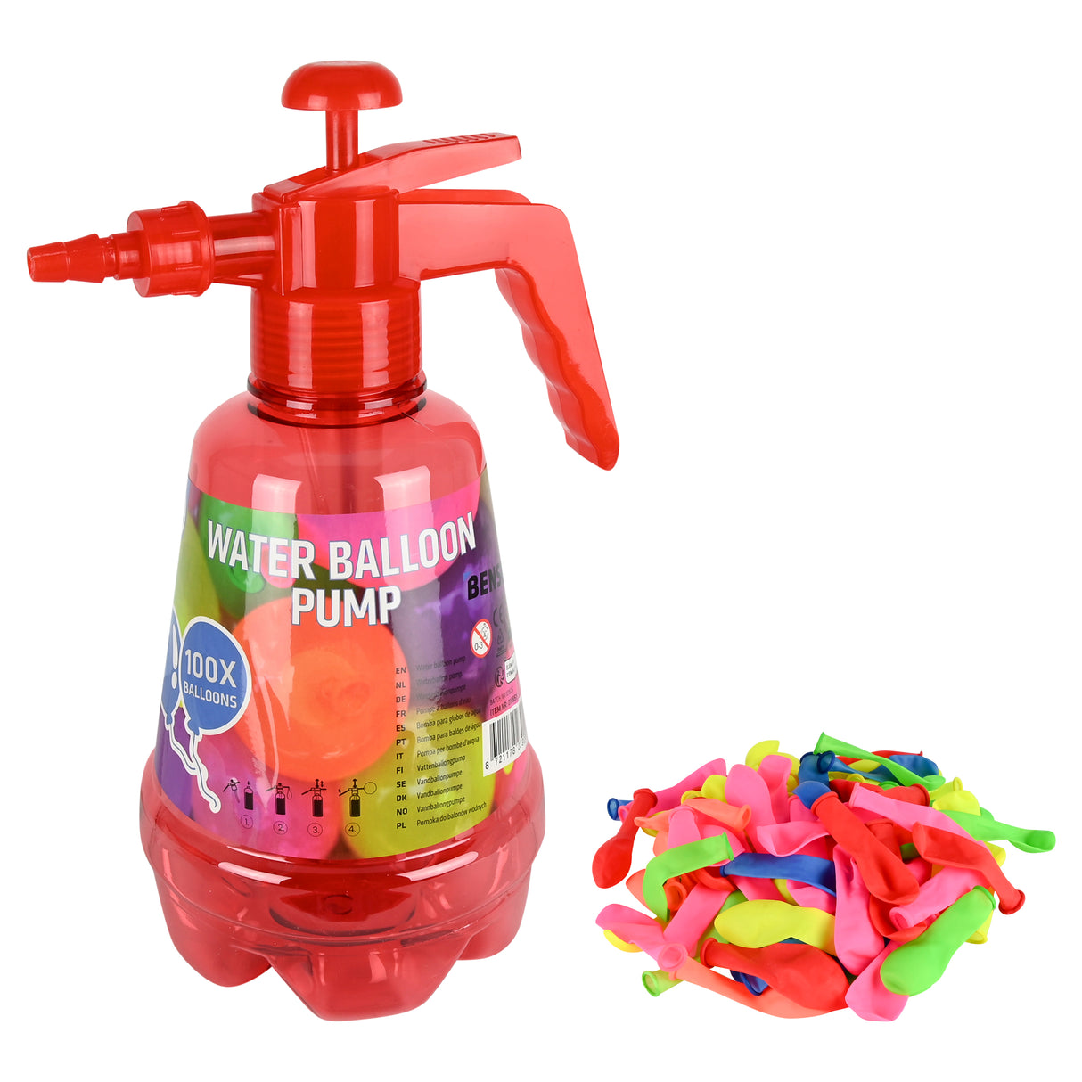 Waterballon pomp 100 stk