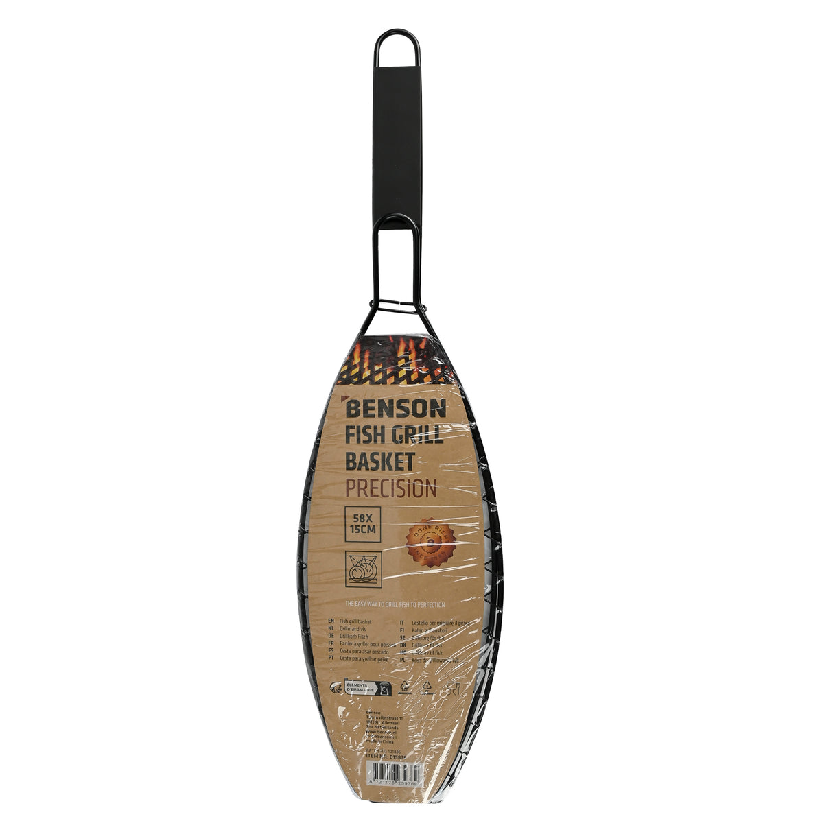BBQ grill basket fish
