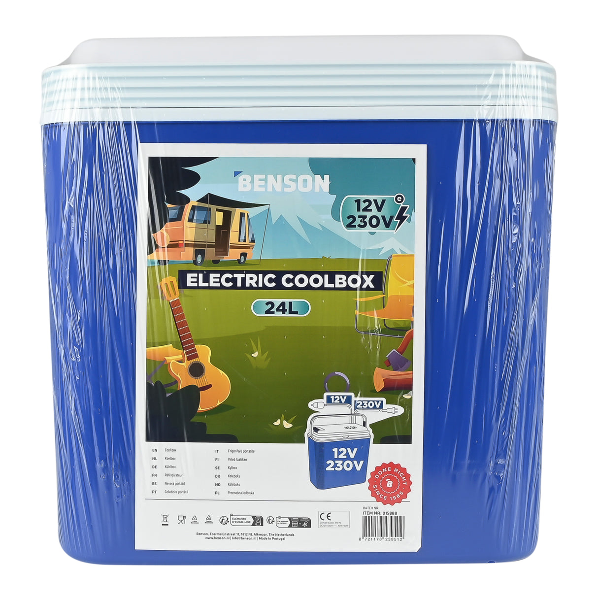 Koelbox elektrisch 12V/ 230V 24L