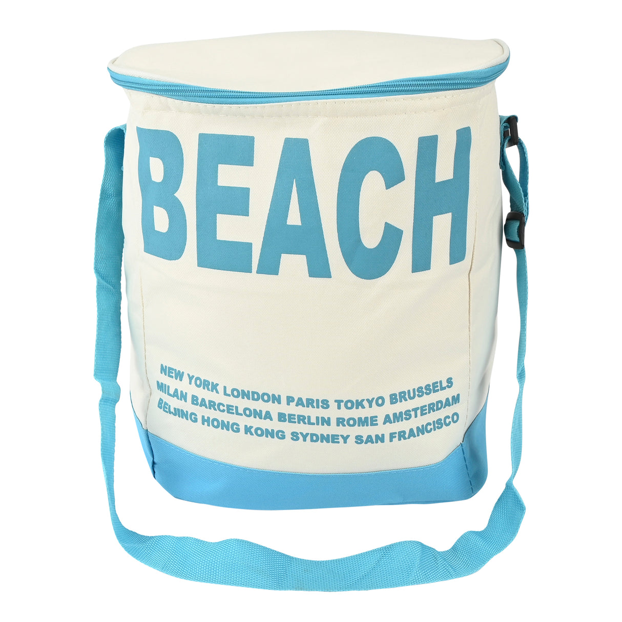 Koeltas 20 ltr beach blauw