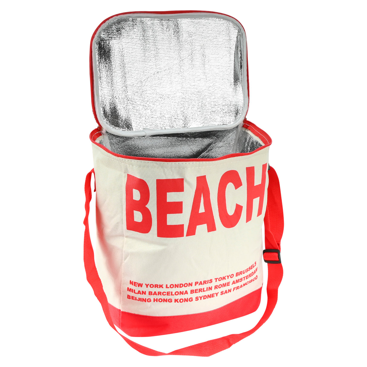 Koeltas 20 ltr beach rood