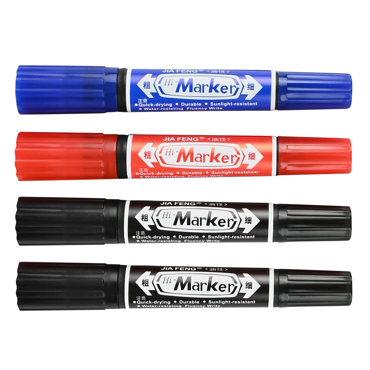 Permanenter Markenmarker, 4 Stück, Farbe