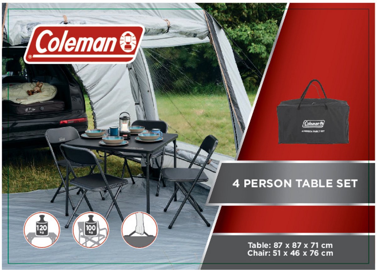 Set de table pique-nique Coleman 4 personnes