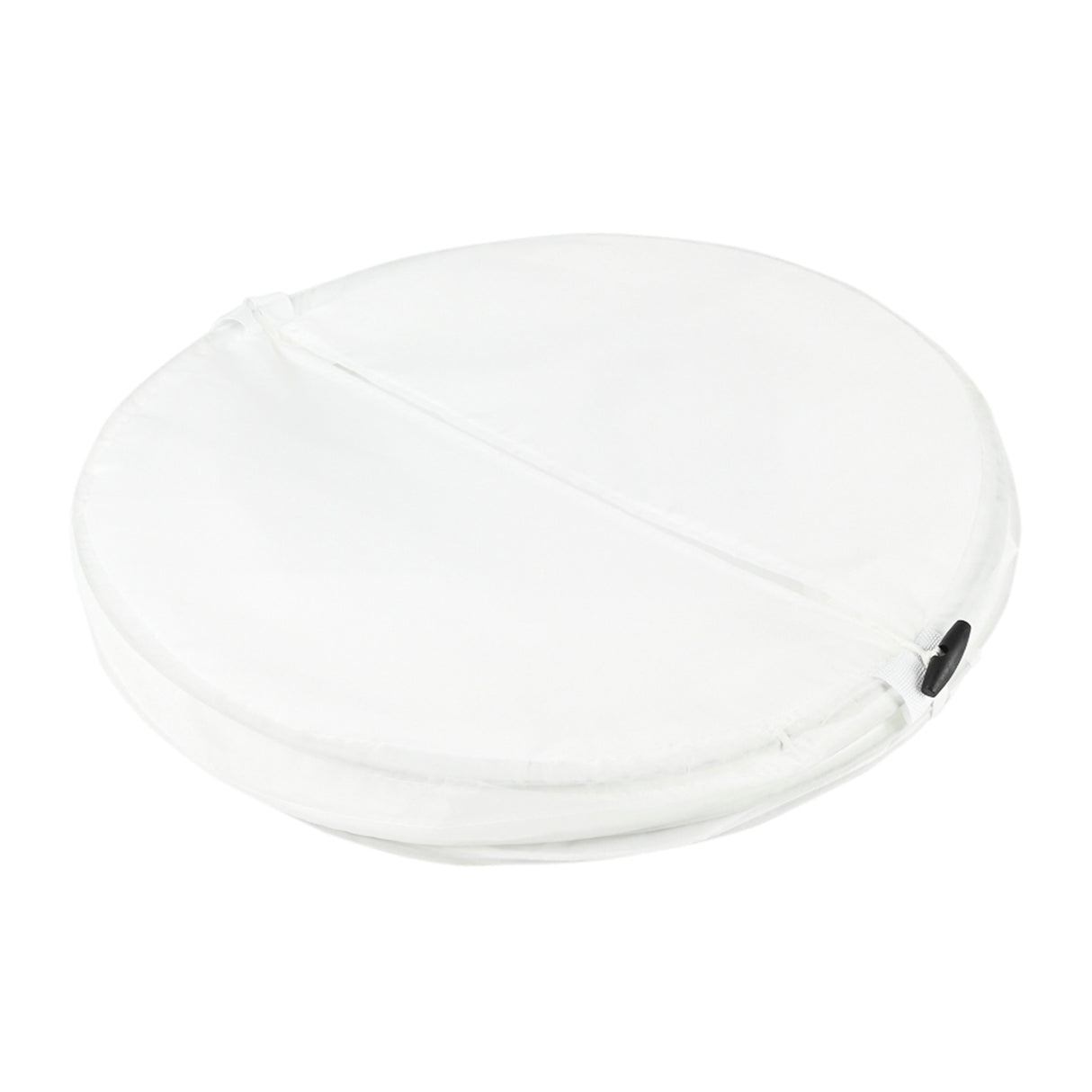 Foldable laundry basket 79 ltr white