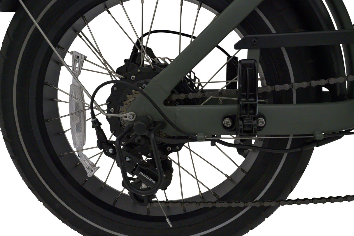 Fatbike Knaap Bcn Deep Green 48v 250w motor