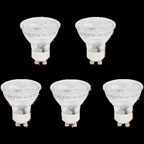LED lamp GU10 4.5W 5 dlg