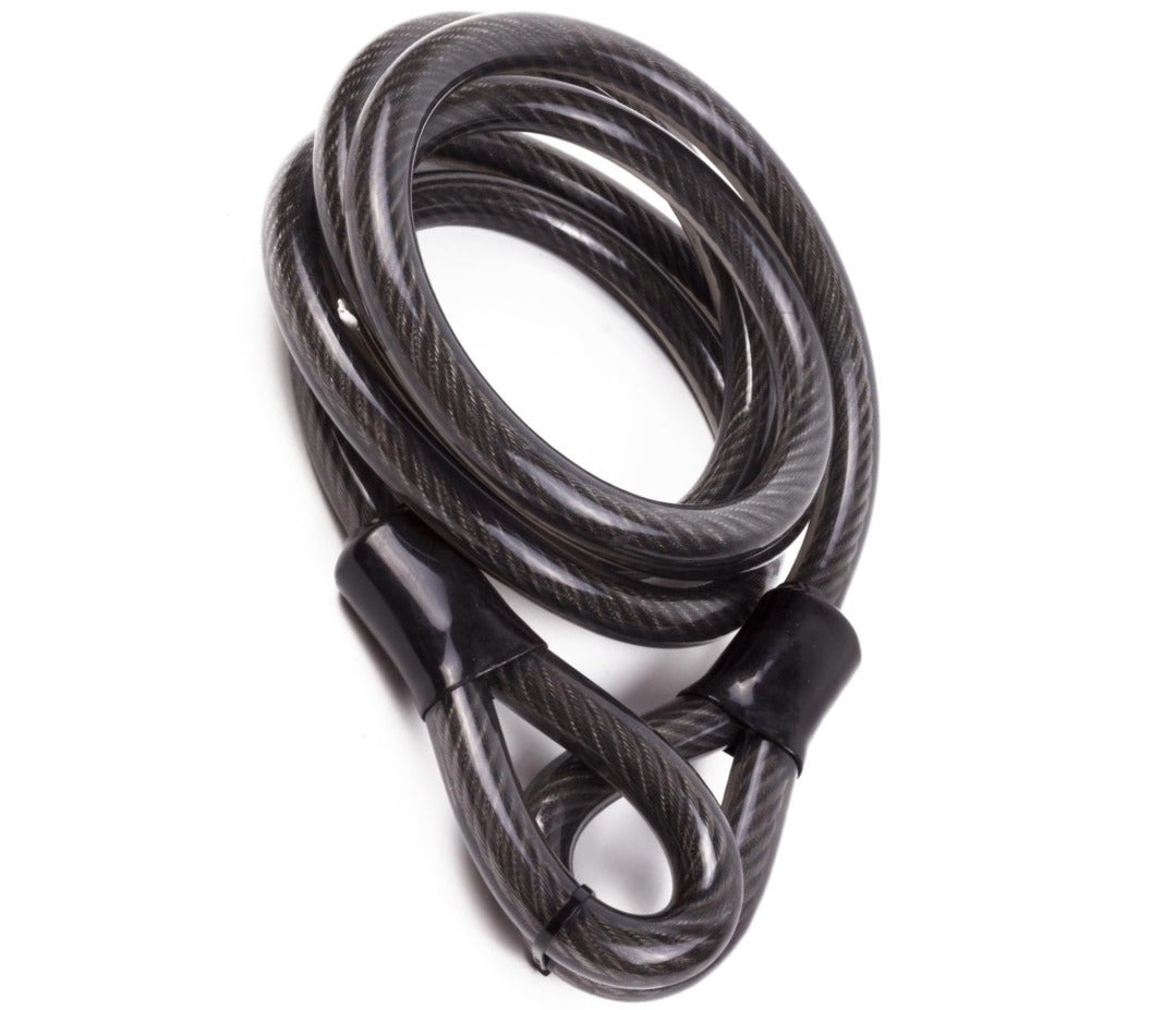 Steel rope isolated 20 mm x 3 m