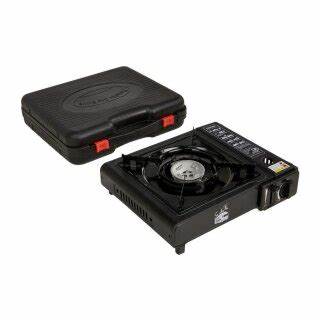 Gaspower Camping kooktoestel draagkoffer zwart