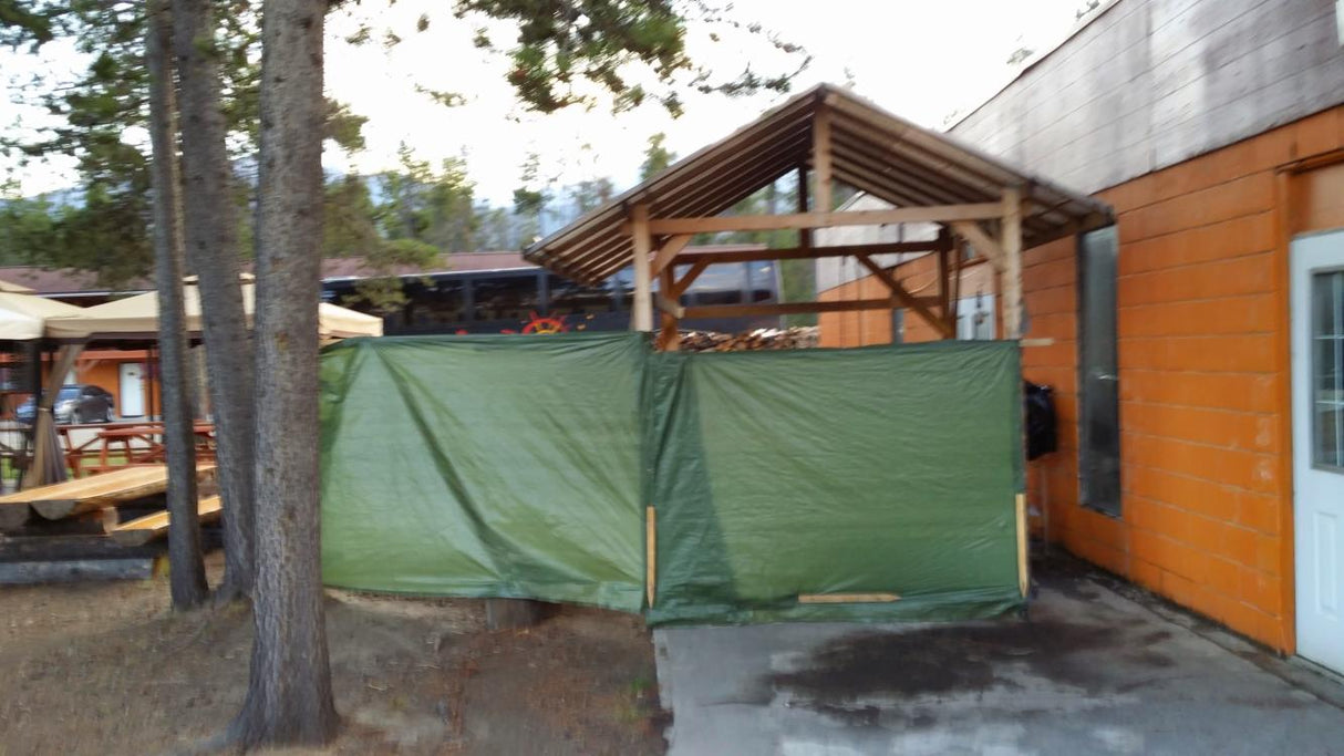 Bâche 8 x 10 m vert profi