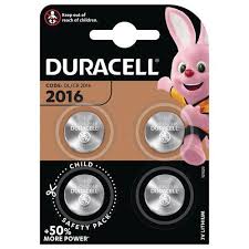 Duracell lithium 2016 4 pcs