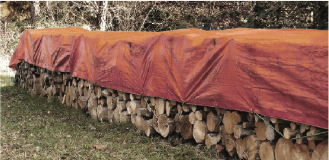 Dekzeil 1,5 x 2,5 mtr oranje