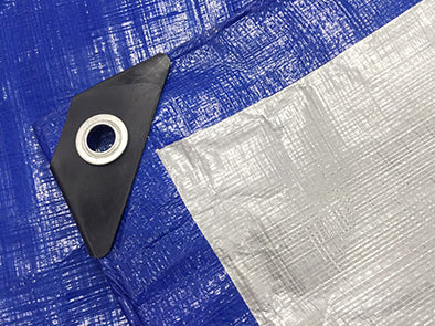 Gewebeplane 3 x 4 m blau profi