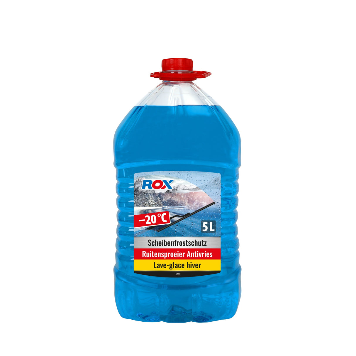 ROX Ruitensproeiervloeistof winter -20°C 5L