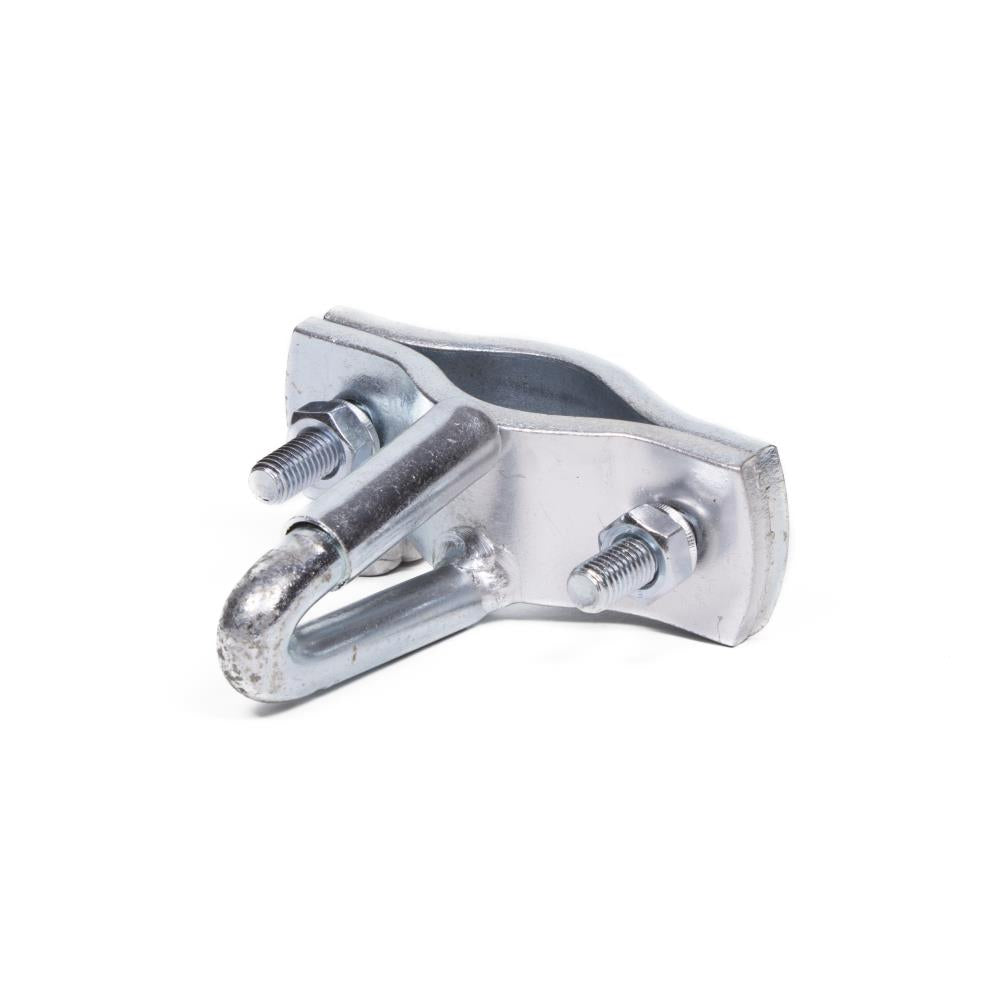 Towbar clamp + spring for breakaway cable