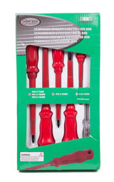 Schroevendraaier set 6 dlg electro box
