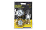 Brosse métallique ronde perceuse 3 pcs