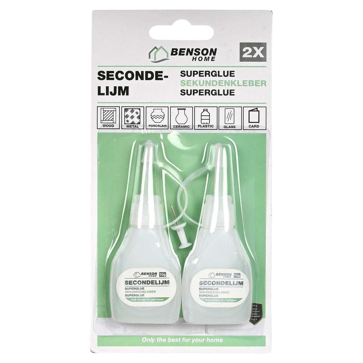 Secondelijm 2 dlg 10 gr