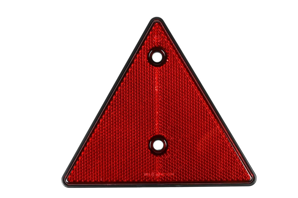 Reflector driehoek rood 155 mm 2 dlg E11