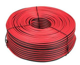 Cordon d'enceinte 2 x 0,75 rouge/noir