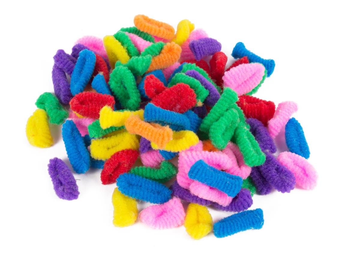 Élastique à cheveux 100 pcs