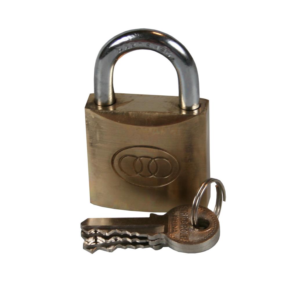 Tri-circle padlock  38 mm