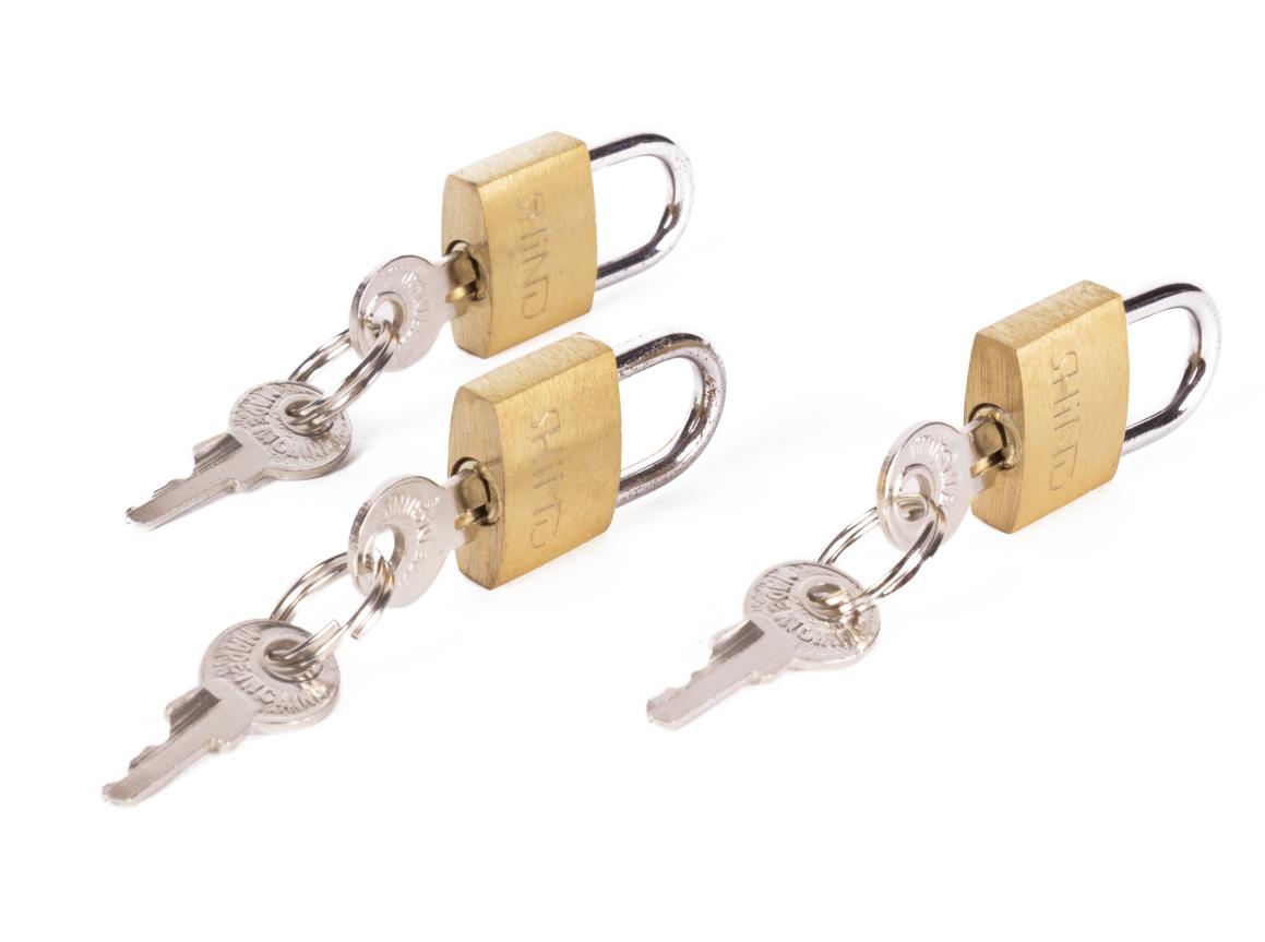 Padlock 20 mm 3 pcs