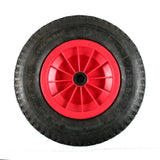 Wheel + tyre large 4.00-8"
