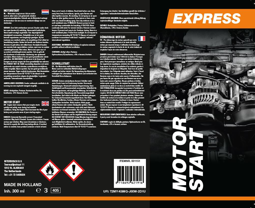 Express motor start 300 ml