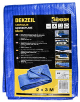 Gewebeplane 2 x 3 m blau