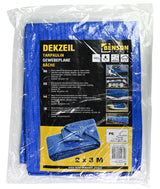 Gewebeplane 2 x 3 m blau