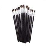 Paintbrush set 12 pcs chart round