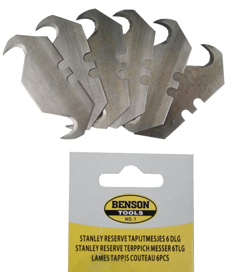 Hook knife spare 6 pcs